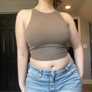 Old Navy top with bra sz L